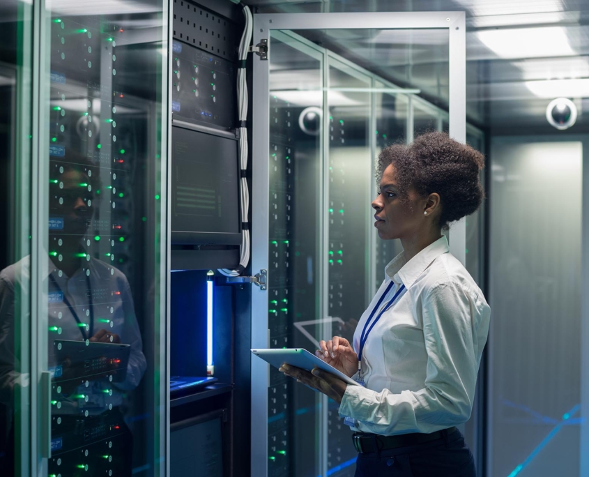 working in data center